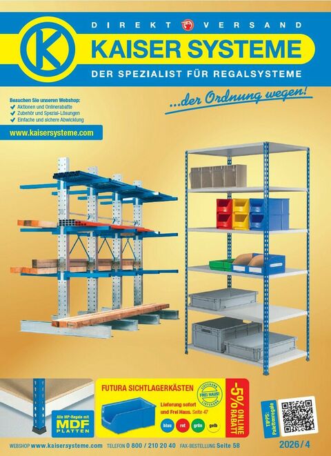 Kaiser Systeme Österreich Katalog 2026/04