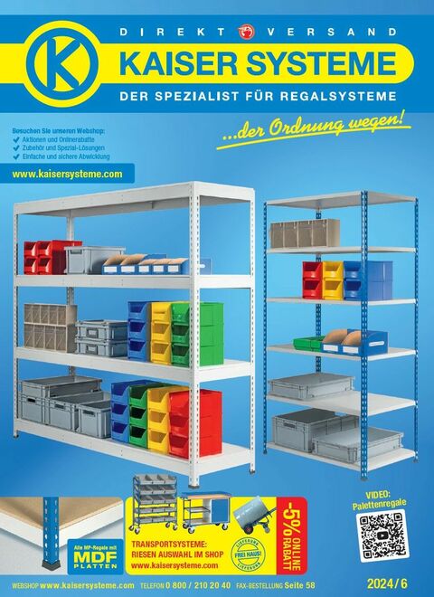 Kaiser Systeme Katalog 2024/6 Deutschland