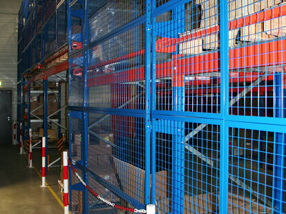 Gitterrückwände Modulbauweise