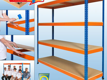MP 10 Weitspannregal - inkl. MDF-Platte