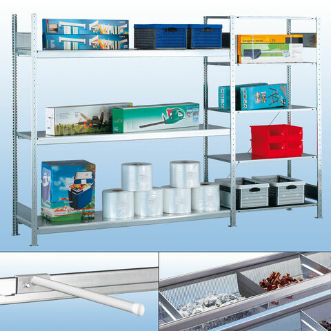 S20 Weitspannregal - Montage ohne Schrauben