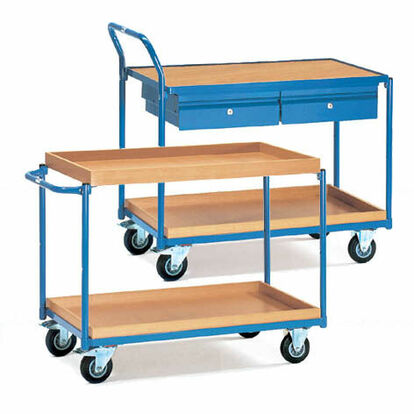 Tischwagen mit Einlegekasten