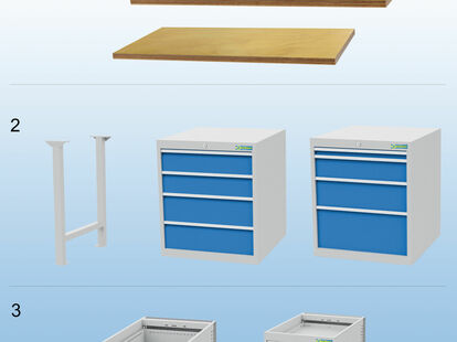 Werkbank Baukastensystem